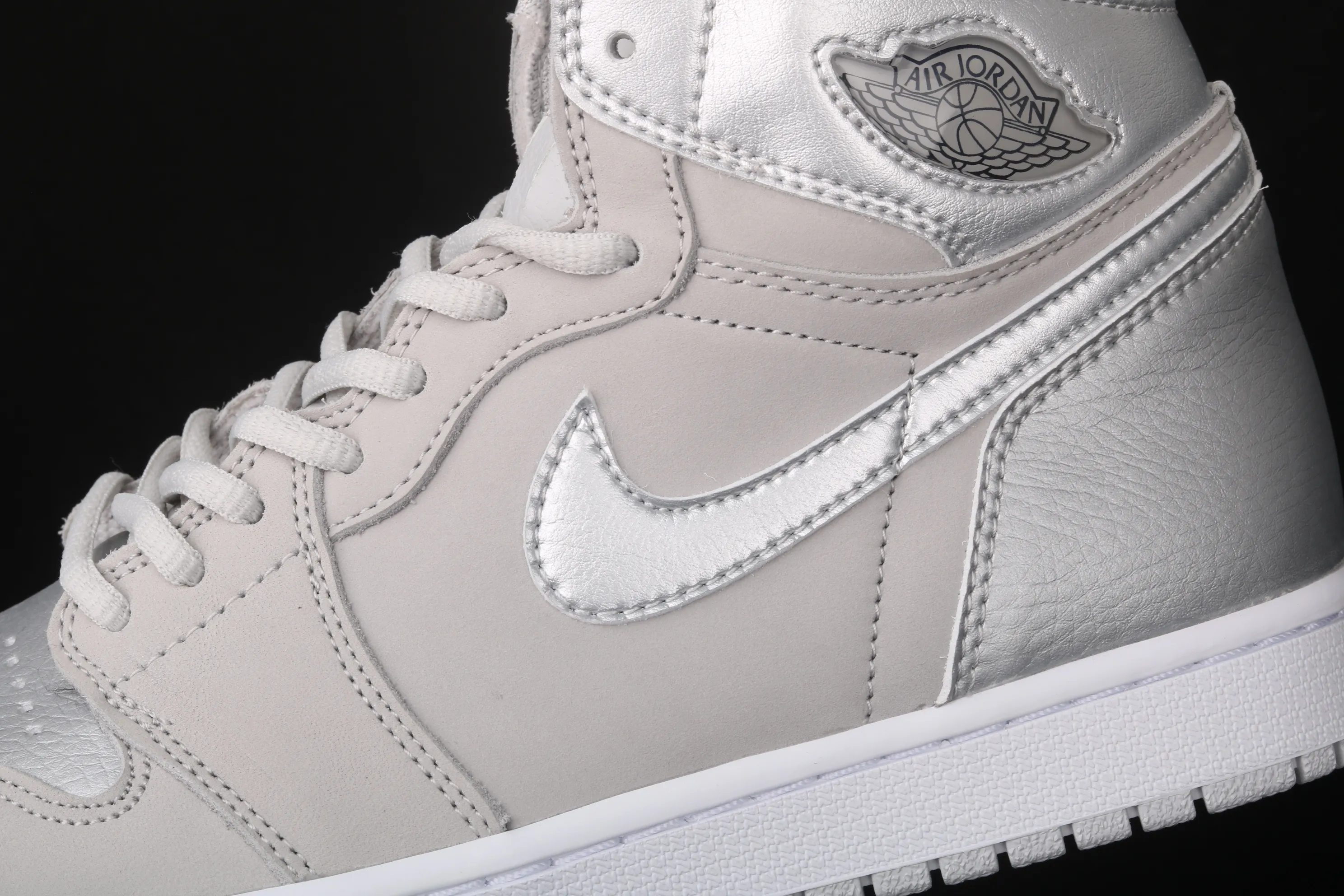 All categories Air Jordan Jordan series basketball shoes Air Jordan 1 High X version Air Jordan 1 High OG "Japan" AJ1 Joe 1 Japan League Gray Silver DC1788-029